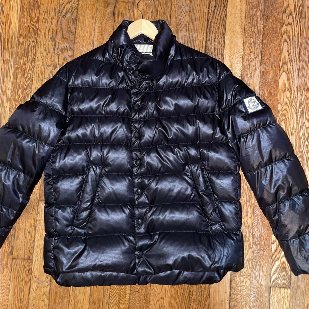 Moncler x Thom Browne Black Puffer Jacket
